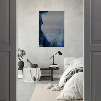 04 08 1993 1993 - Zao Wou-Ki Brushed Aluminum Print - 70x100 cm / 28x40 inches | Zao Wou-Ki Aluminum Print | Zao Wou-Ki Prints