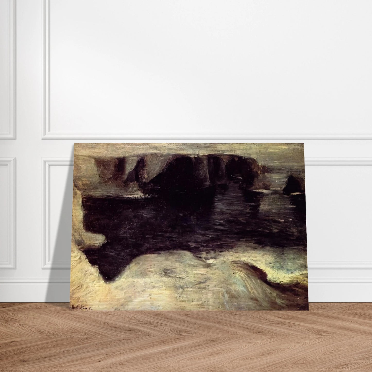 SEASCAPE AT GOULPHAR 1896 - Henri Matisse Brushed Aluminum Print - 70x100 cm / 28x40 inches | Henri Matisse Aluminum Print | Henri Matisse Prints