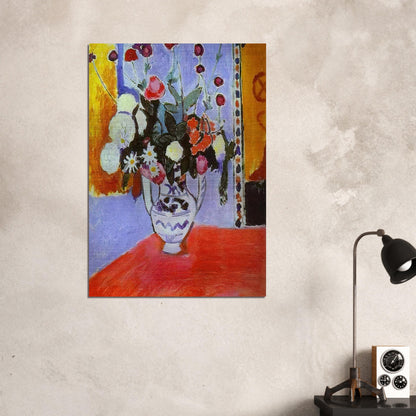 A BUNCH OF FLOWERS 1907 - Henri Matisse Brushed Aluminum Print - 70x100 cm / 28x40 inches | Henri Matisse Aluminum Print | Henri Matisse Prints