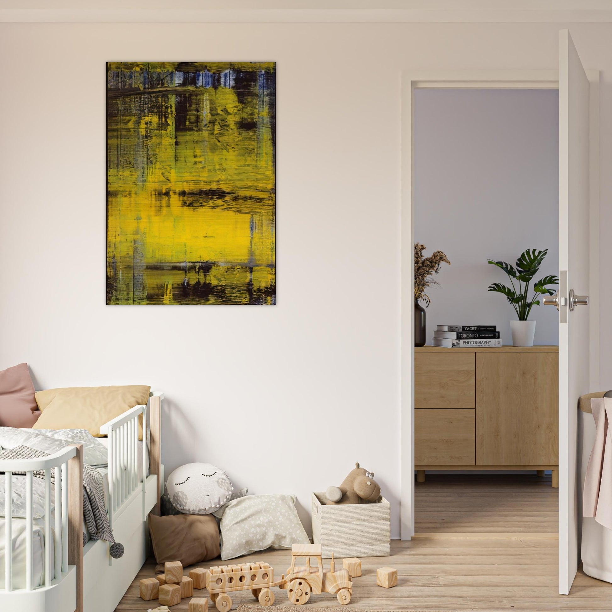 ABSTRACT PAINTING NO 809 3 - Gerhard Richter Brushed Aluminum Print - 70x100 cm / 28x40 inches | Gerhard Richter Aluminum Print | Gerhard Richter Prints