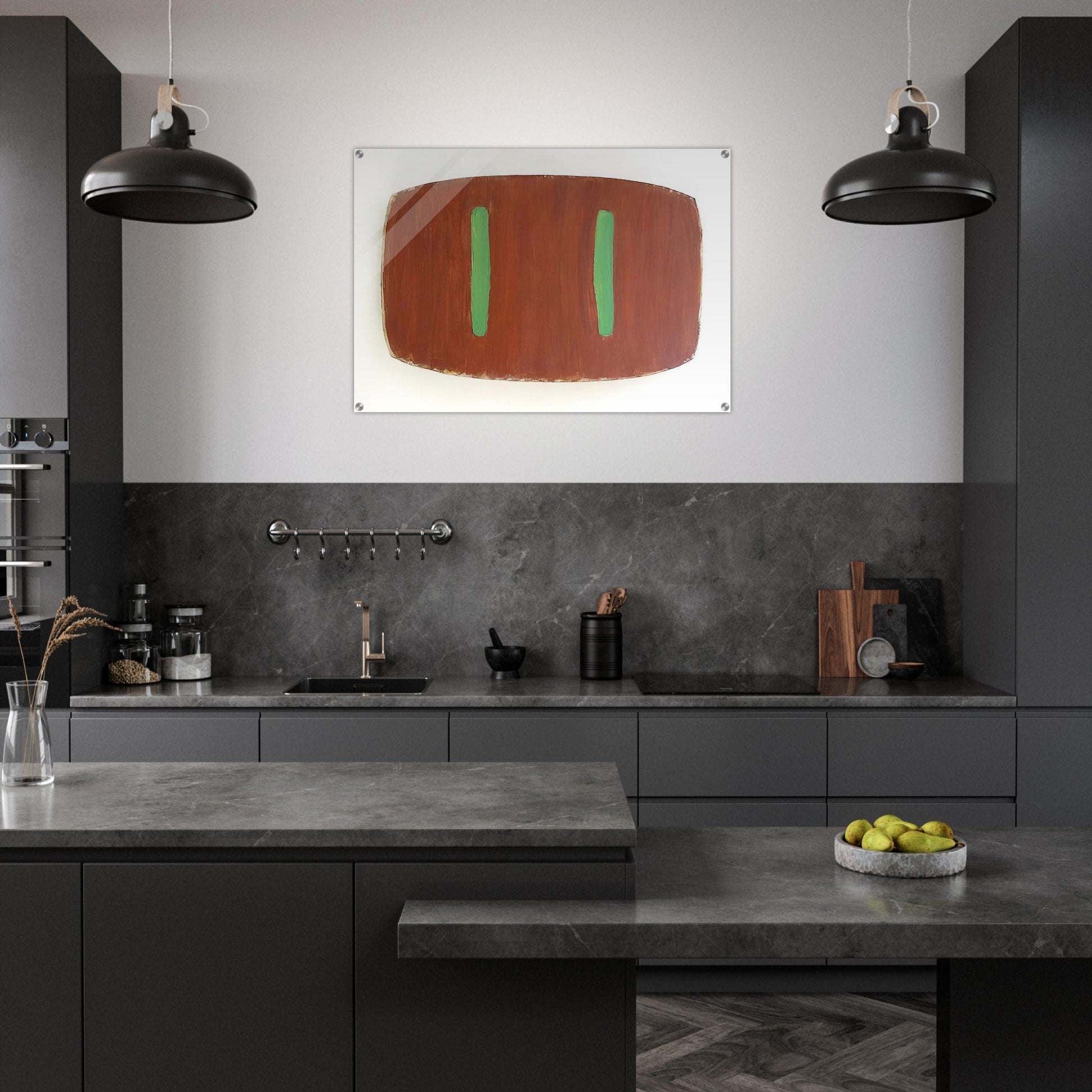 Lure II - 1976 - Ron Gorchov Acrylic Print - 70x100 cm / 28x40″ inches | Ron Gorchov Wall Art | Ron Gorchov Prints