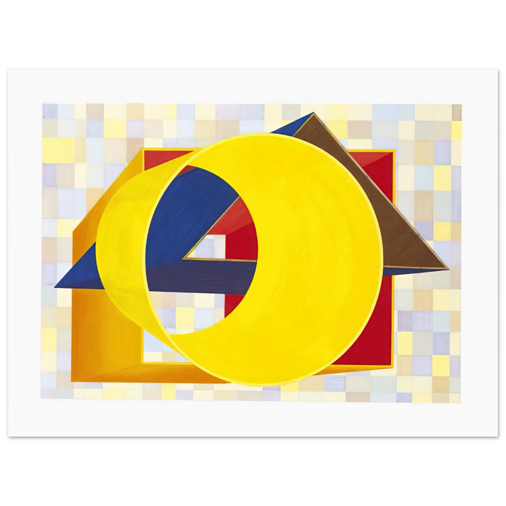 Al Held - Prime Moments II  75x100 cm / 30x40inches Fine Art Poster