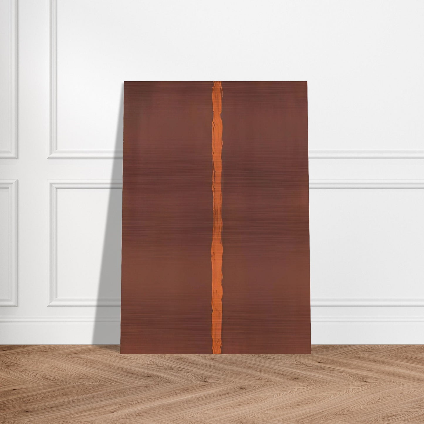 Onement I - Barnett Newman Brushed Aluminum Print - 70x100 cm / 28x40 inches | Barnett Newman Aluminum Print | Barnett Newman Prints
