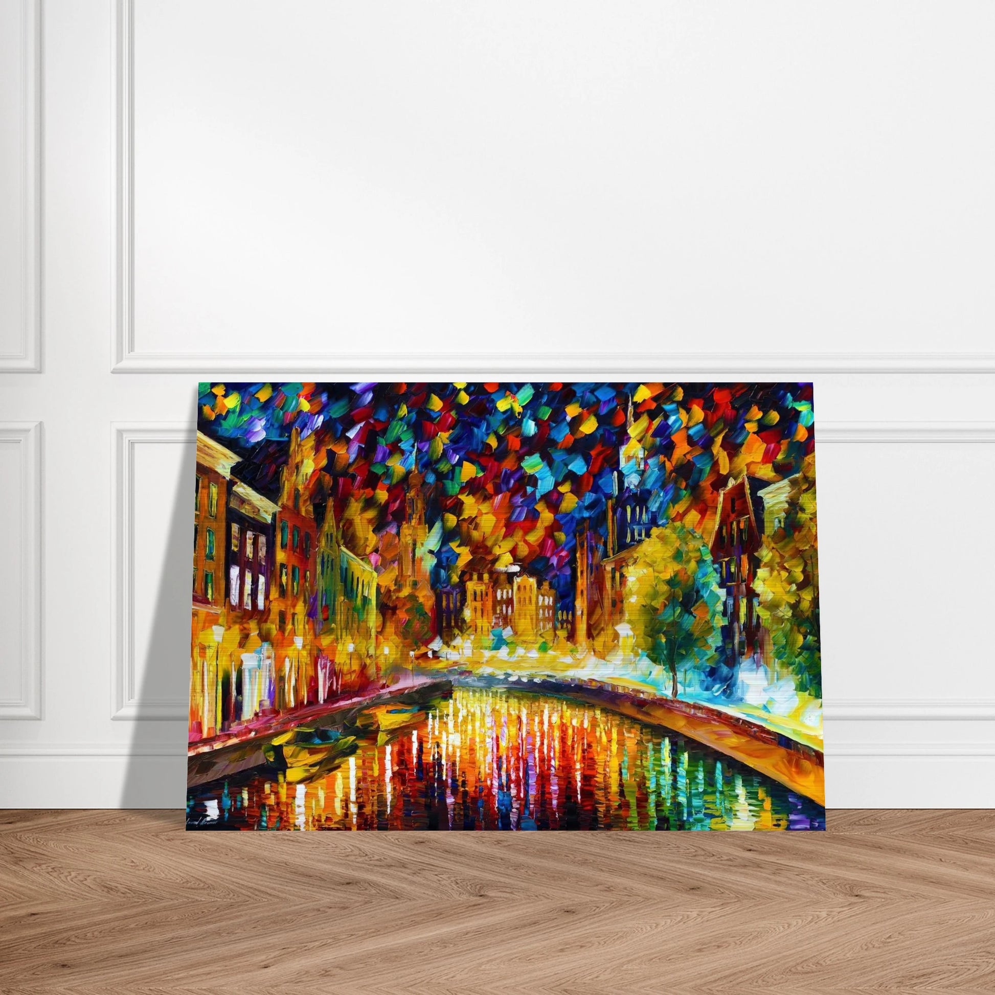 Leonid Afremov - Leonid Afremov Brushed Aluminum Print - 70x100 cm / 28x40 inches | Leonid Afremov Aluminum Print | Leonid Afremov Prints