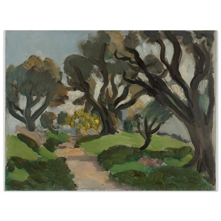 Henri Matisse - LANDSCAPE 1918  75x100 cm / 30x40inches Fine Art Poster