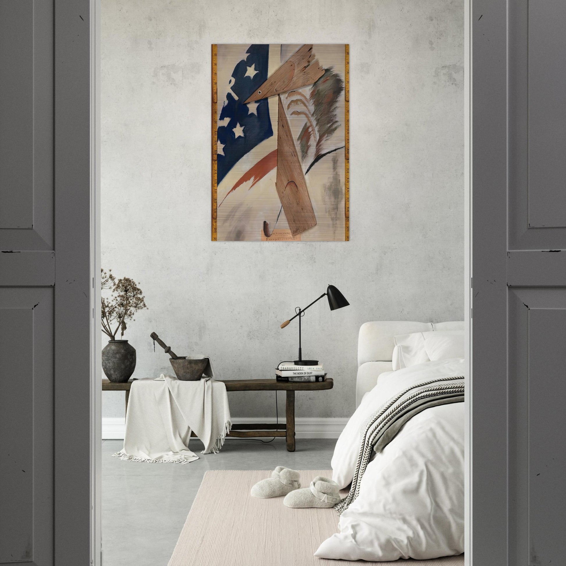 Portrait of Ralph Dusenberry - 1924 - Arthur Dove Brushed Aluminum Print - 70x100 cm / 28x40 inches | Arthur Dove Aluminum Print | Arthur Dove Prints