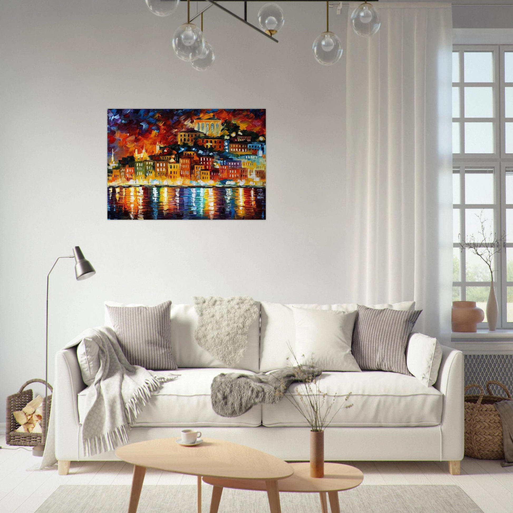 Leonid Afremov - Leonid Afremov Brushed Aluminum Print - 70x100 cm / 28x40 inches | Leonid Afremov Aluminum Print | Leonid Afremov Prints