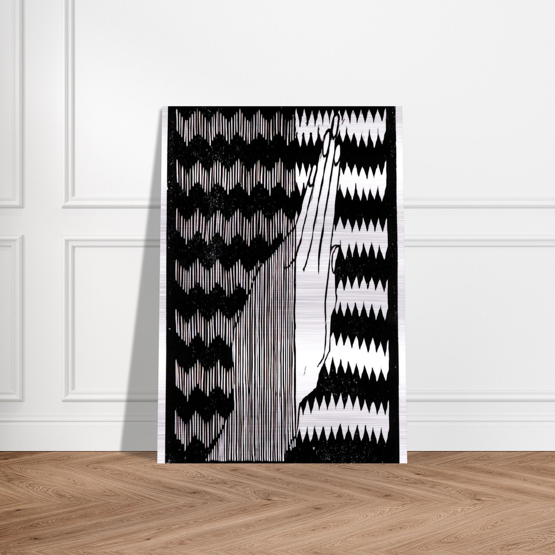 ESCHER (6) - MC Escher Brushed Aluminum Print - 70x100 cm / 28x40 inches | MC Escher Aluminum Print | MC Escher Prints
