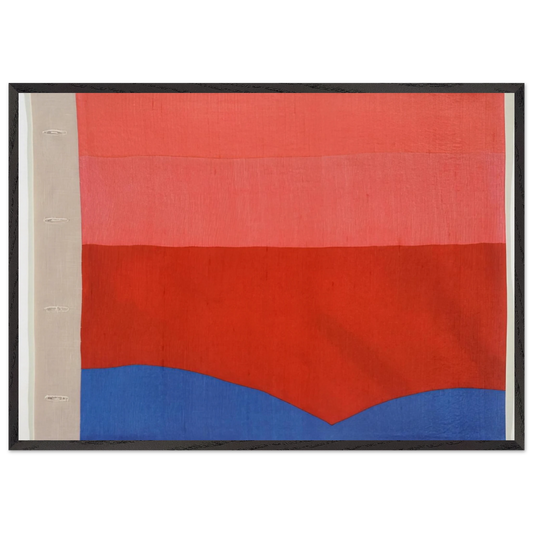 ODE TO THE BIEVRE 2007 4 - Louise Bourgeois 70x100 cm / 28x40 inches Framed Art Print – Black Wooden Frame