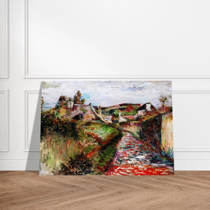 VIEW OF BELLE ILE 1897 - Henri Matisse Brushed Aluminum Print - 70x100 cm / 28x40 inches | Henri Matisse Aluminum Print | Henri Matisse Prints