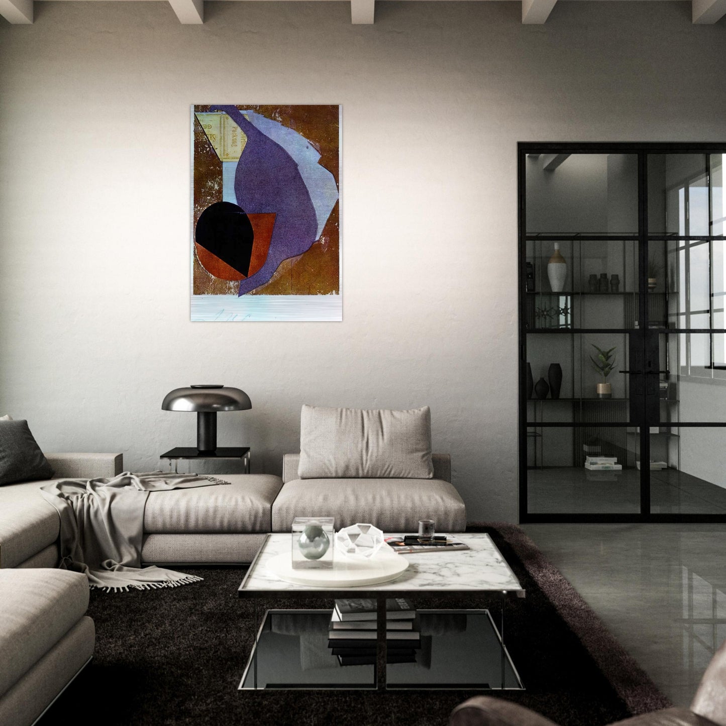 Before my Birth - Jean Arp Brushed Aluminum Print - 70x100 cm / 28x40 inches | Jean Arp Aluminum Print | Jean Arp Prints