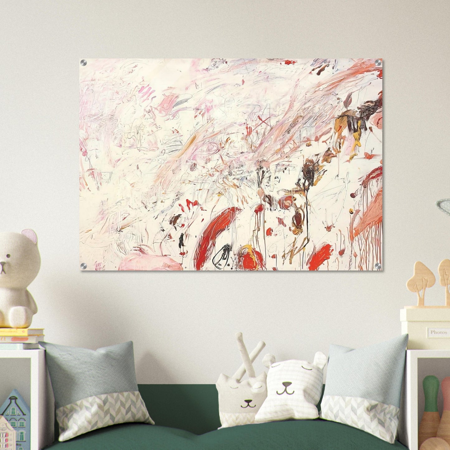 Ferragosto III - Cy Twombly Acrylic Print - 70x100 cm / 28x40″ inches