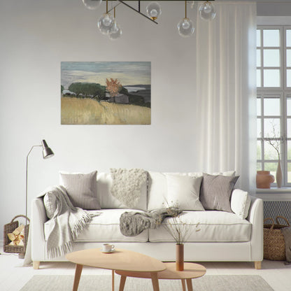 CHAMPS DE BLE A CAGNES 1918 - Henri Matisse Brushed Aluminum Print - 70x100 cm / 28x40 inches | Henri Matisse Aluminum Print | Henri Matisse Prints