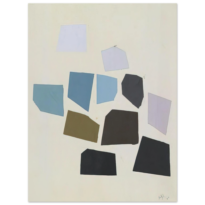 Robert Goodnough - Abstraction - Post-Painterly Abstraction  75x100 cm / 30x40inches Fine Art Poster