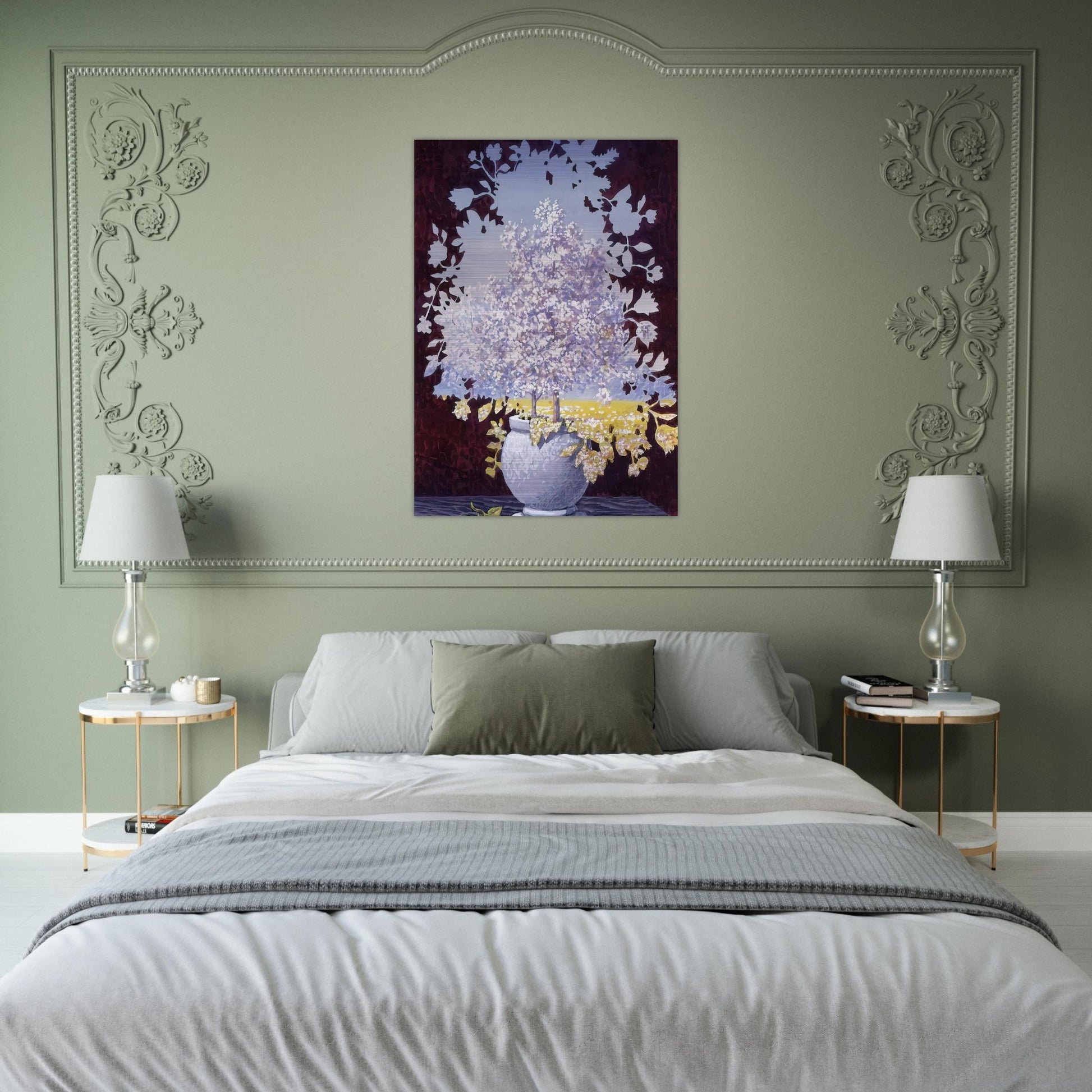 THE FLASH 1959 - Rene Magritte Brushed Aluminum Print - 70x100 cm / 28x40 inches | Rene Magritte Aluminum Print | Rene Magritte Prints