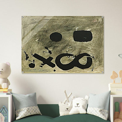 Figure Eight - 1967 - Adolph Gottlieb Acrylic Print - 70x100 cm / 28x40″ inches