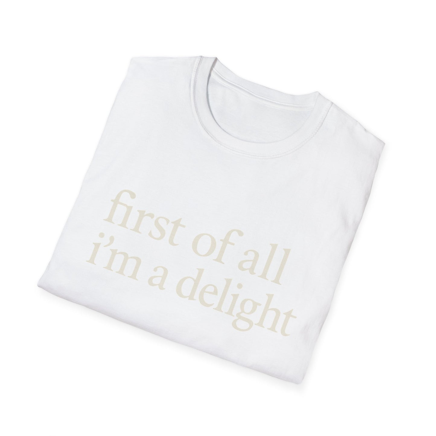 Allereerst ben ik een Leuke Shirt, Grappig Citaat T-shirt voor Vrouwen, Sassy Zegging Trui, Geestig Grafisch Cadeau voor Beste Vriendin