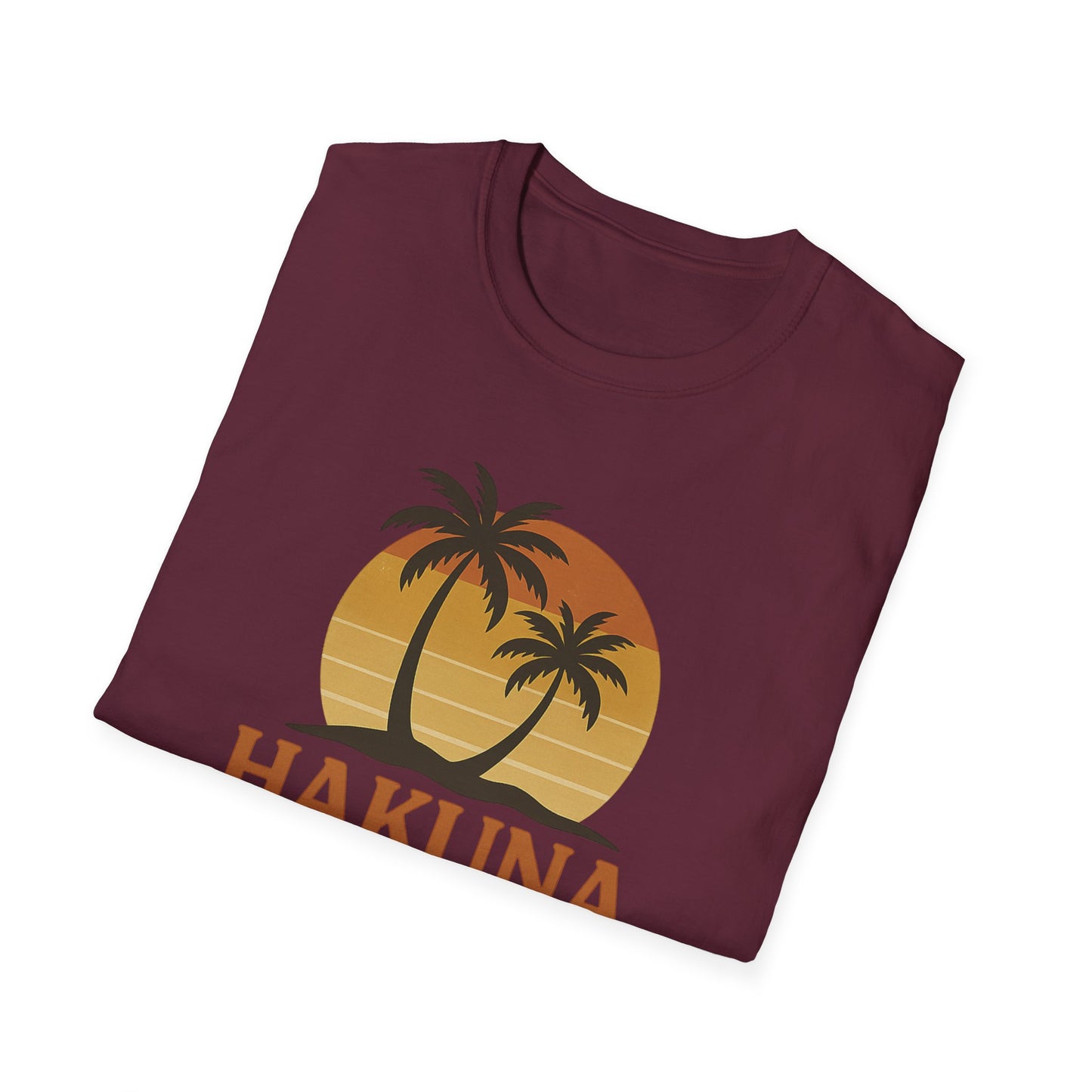 Hakuna Matata Retro Grafisch T-shirt, Geen Zorgen Positieve Vibe Shirt, Vintage 90s Geïnspireerde T-shirt, Feel Good Quote Top, Unisex Cadeau