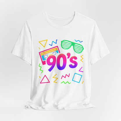Ouderwetse jaren 90 muziek - arcade vibes Klassieke jaren 90 vintage. Jaren 1990 90s retro Ik hou van de jaren 90 T-shirt