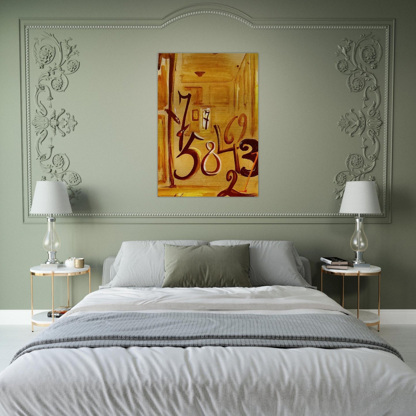 THE MAIDS IN WAITING LAS MENINAS - Salvador Dali Brushed Aluminum Print - 70x100 cm / 28x40 inches | Salvador Dali Aluminum Print | Salvador Dali Prints