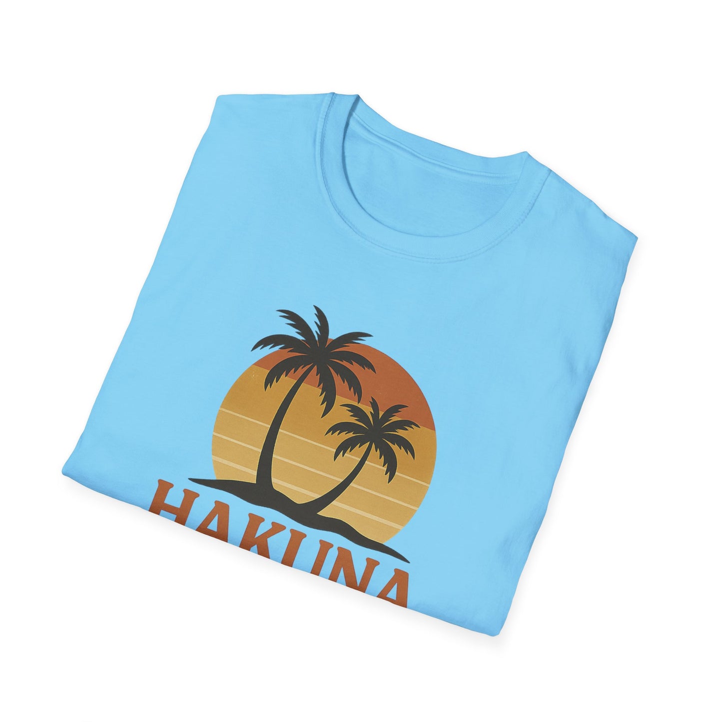 Hakuna Matata Retro Grafisch T-shirt, Geen Zorgen Positieve Vibe Shirt, Vintage 90s Geïnspireerde T-shirt, Feel Good Quote Top, Unisex Cadeau