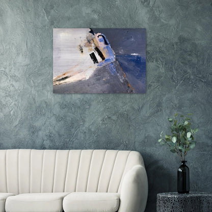 Figure accoudée - 1953 - Nicolas de Stael Brushed Aluminum Print - 70x100 cm / 28x40 inches | Nicolas de Stael Aluminum Print | Nicolas de Stael Prints
