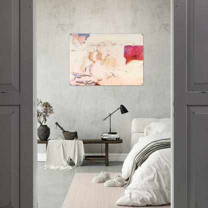 Untitled - Lyrical Abstraction - Menez Acrylic Print - 70x100 cm / 28x40″ inches | Menez Wall Art | Menez Prints