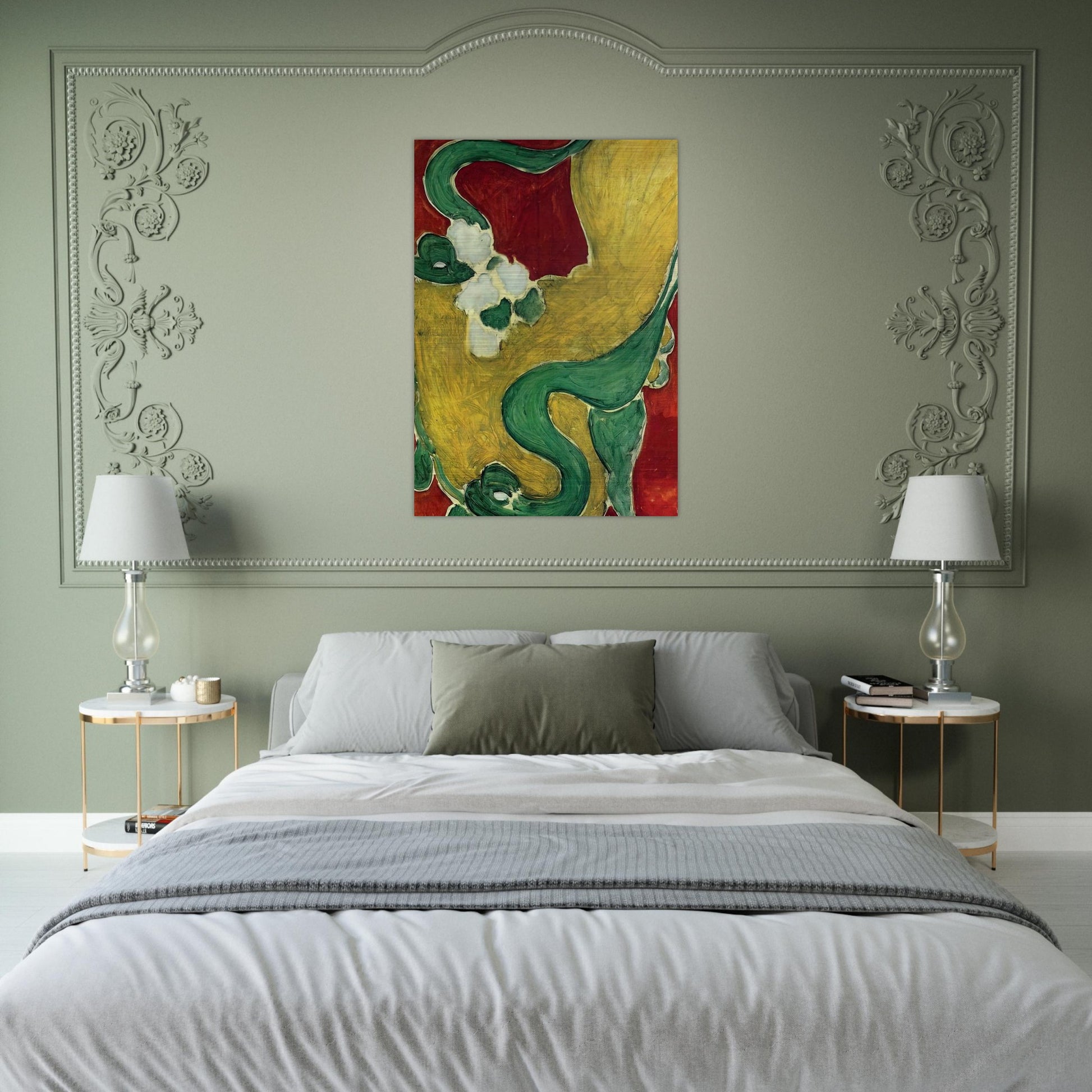 THE RACAILLE CHAIR 1946 - Henri Matisse Brushed Aluminum Print - 70x100 cm / 28x40 inches | Henri Matisse Aluminum Print | Henri Matisse Prints