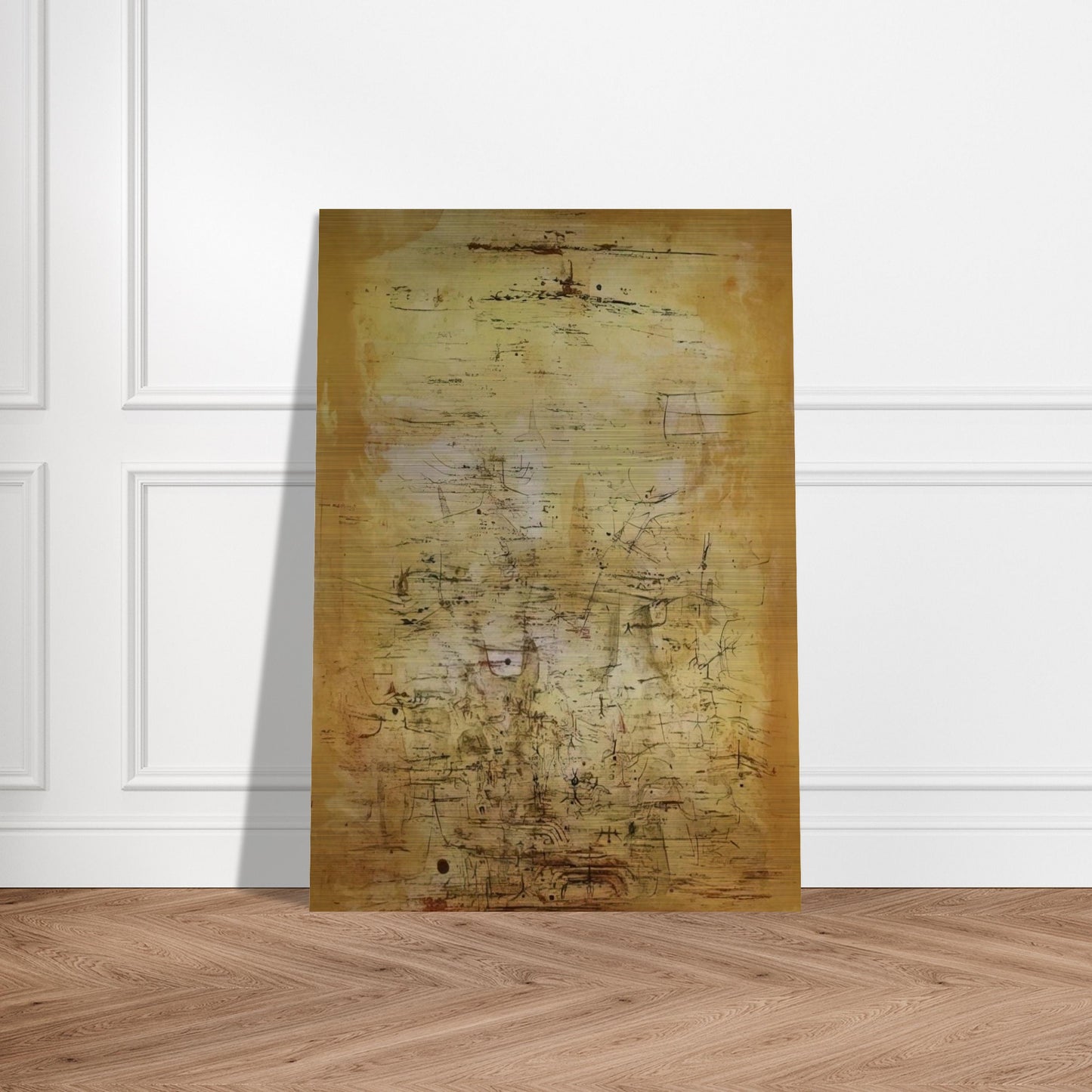 VOL D OISEAUX 1954 - Zao Wou-Ki Brushed Aluminum Print - 70x100 cm / 28x40 inches | Zao Wou-Ki Aluminum Print | Zao Wou-Ki Prints