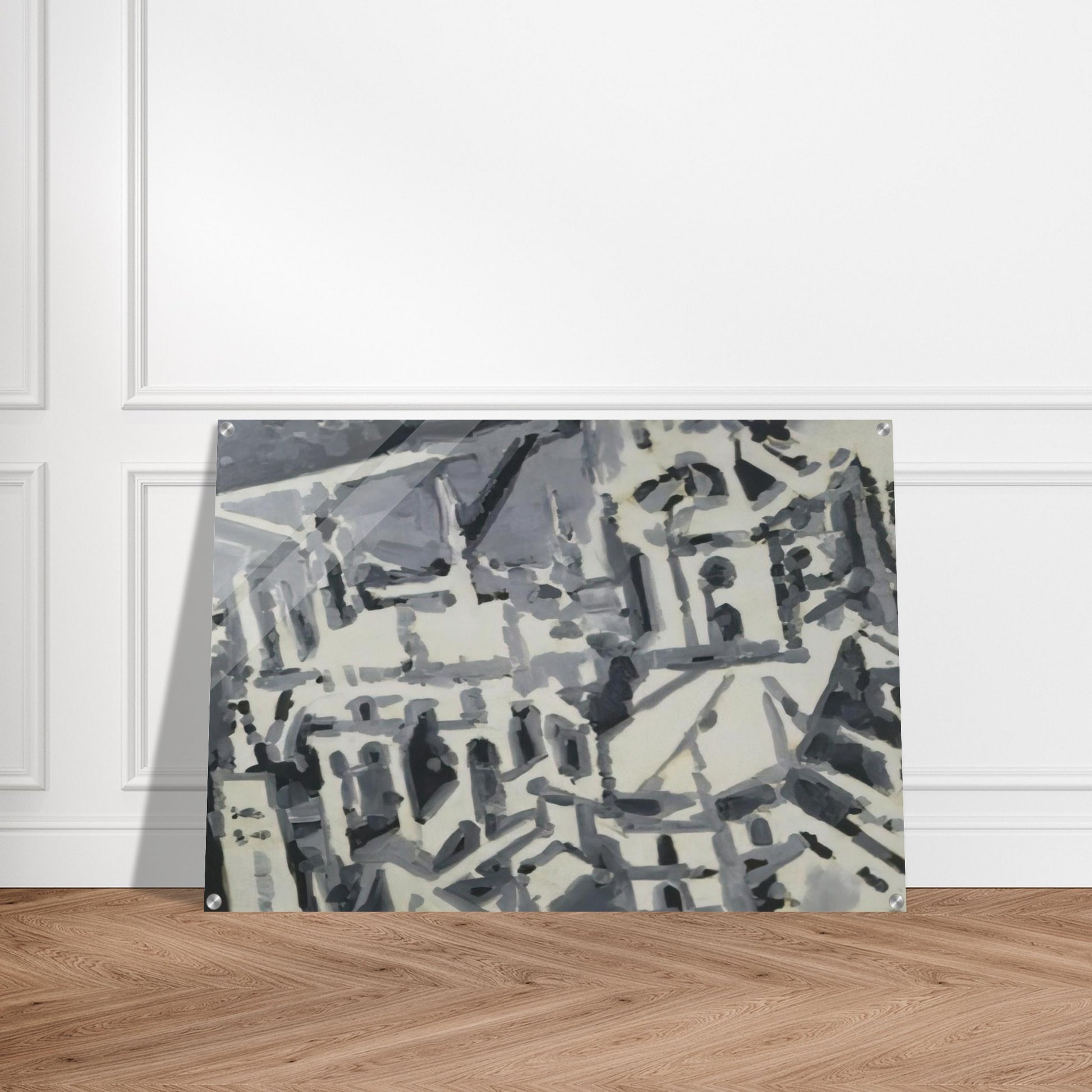 TOWNSCAPE M9 1968 - Gerhard Richter Acrylic Print - 70x100 cm / 28x40″ inches