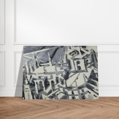 TOWNSCAPE M9 1968 - Gerhard Richter Acrylic Print - 70x100 cm / 28x40″ inches