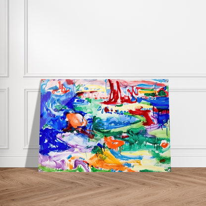 Landscape - Hans Hofmann Acrylic Print - 70x100 cm / 28x40″ inches | Hans Hofmann Wall Art | Hans Hofmann Prints
