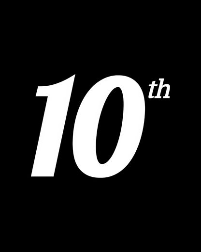 10th Anniversary Award Art Print | Museum-Quality Fine Art Print | RedKalion