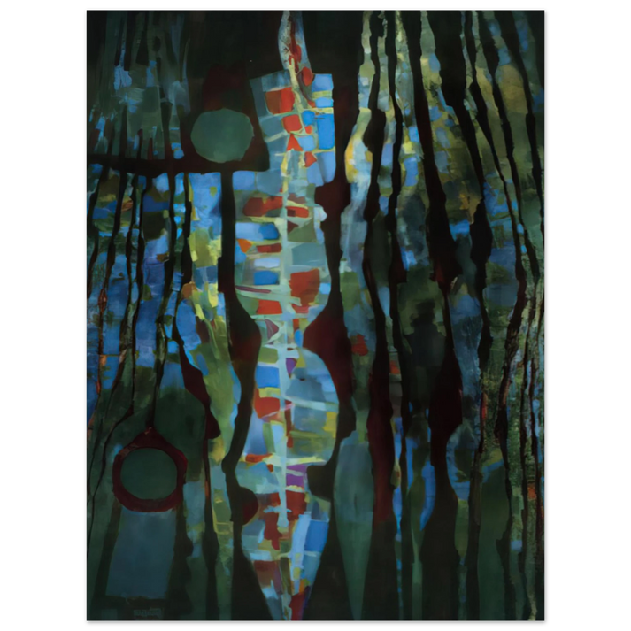 Alfred Manessier - Offrande de la terre I - 1961  75x100 cm / 30x40inches Fine Art Poster
