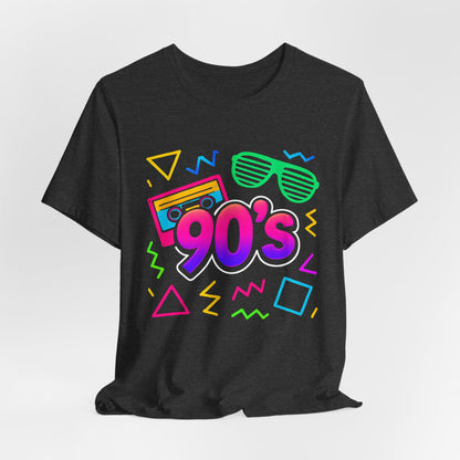 Ouderwetse jaren 90 muziek - arcade vibes Klassieke jaren 90 vintage. Jaren 1990 90s retro Ik hou van de jaren 90 T-shirt