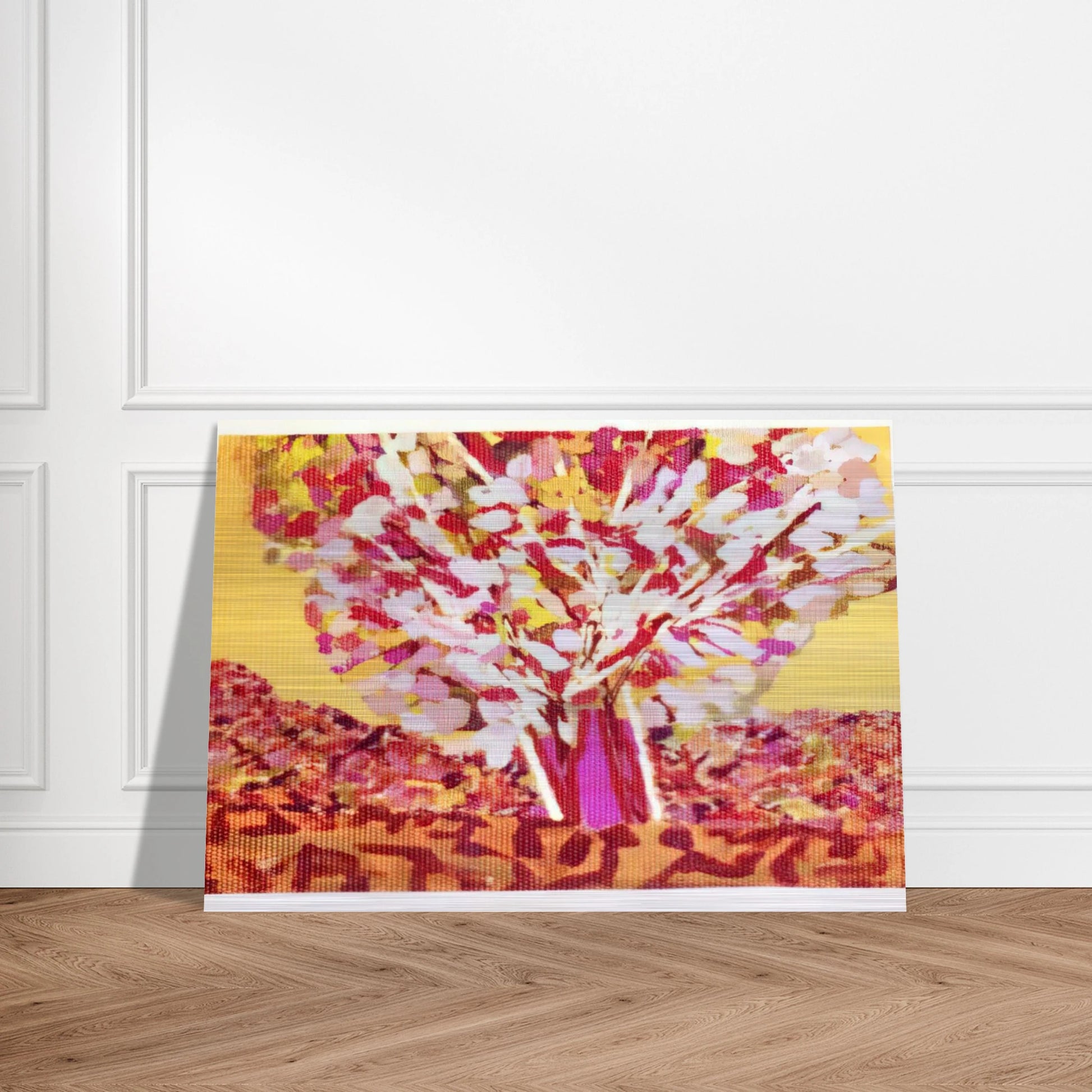 Utah, the Pregnant Tree - 1975 - Ronnie Landfield Brushed Aluminum Print - 70x100 cm / 28x40 inches | Ronnie Landfield Aluminum Print | Ronnie Landfield Prints