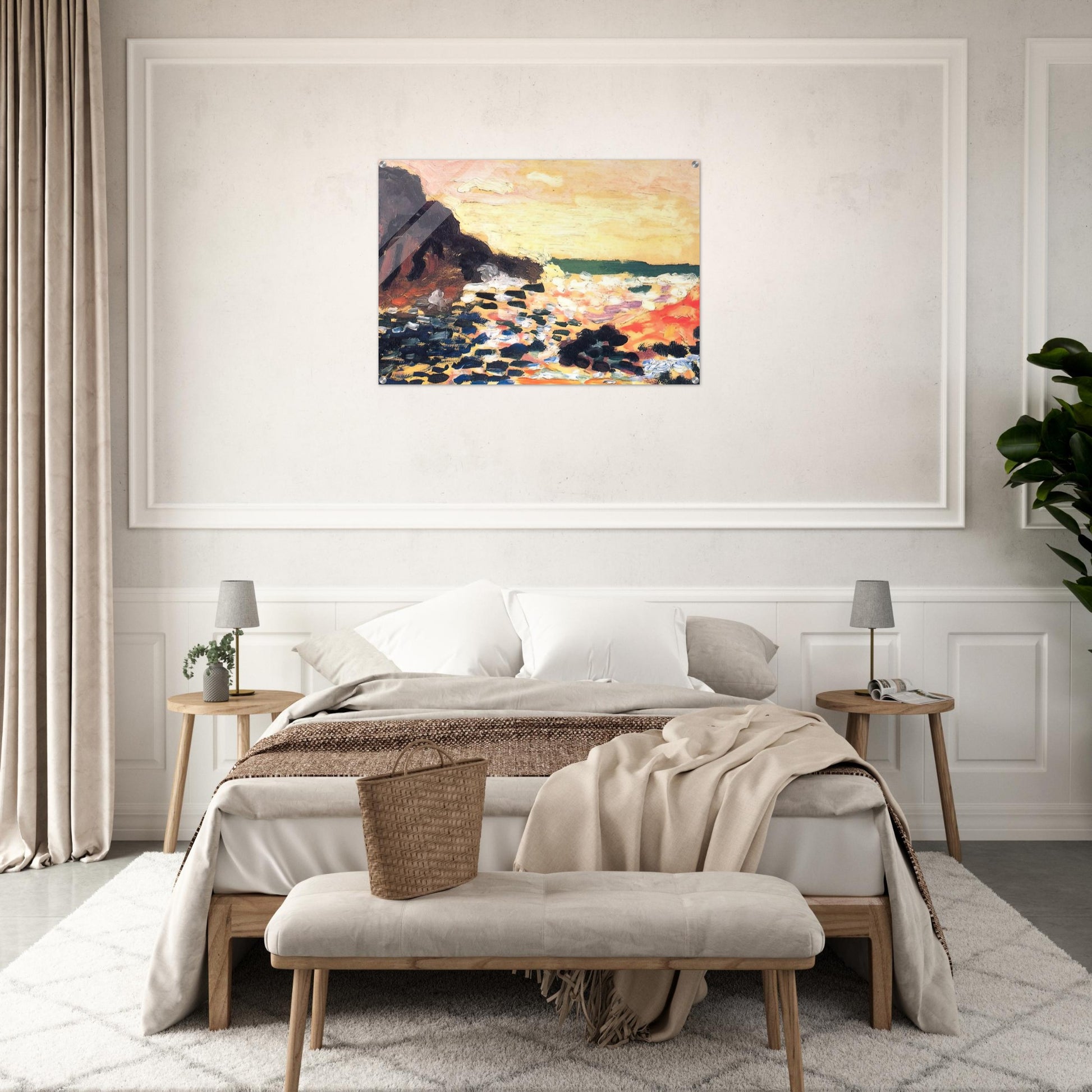 SEASCAPE 1906 - Henri Matisse Acrylic Print - 70x100 cm / 28x40″ inches