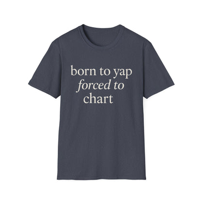 Geboren om te Blaffen Verplicht om Kaarten te Maken Shirt, Grappige Verpleegstersshirt voor Zorgmedewerkers, Medische Humor Cadeau voor Verpleegkundigen, Verpleegkundige T-shirt