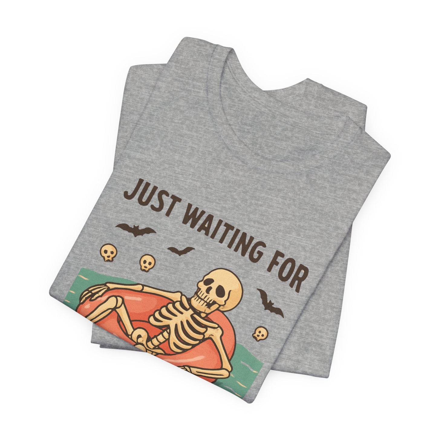 Spooky Summer Skeleton Wacht Gewoon Op Halloween