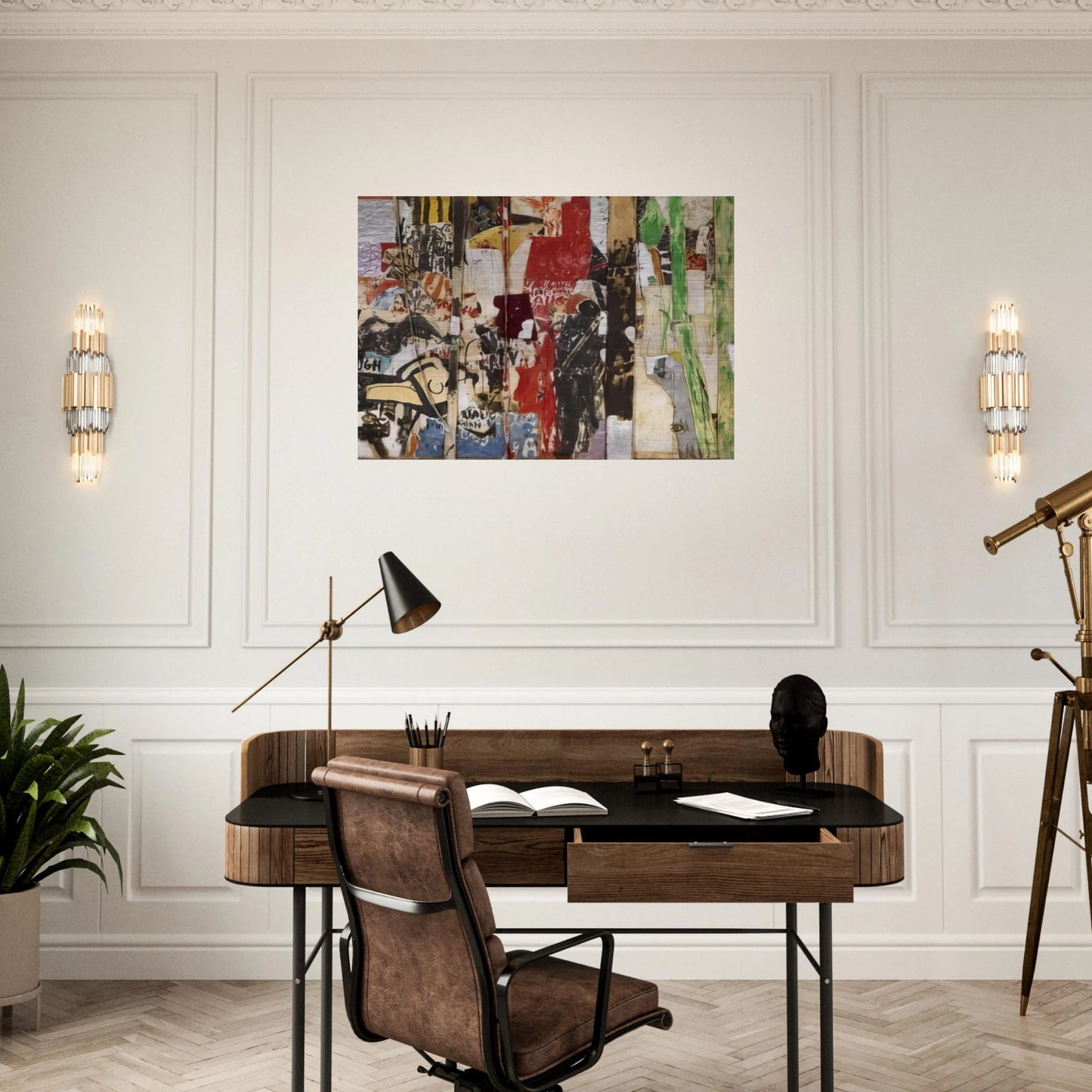 Baby - Allan Kaprow Brushed Aluminum Print - 70x100 cm / 28x40 inches | Allan Kaprow Aluminum Print | Allan Kaprow Prints
