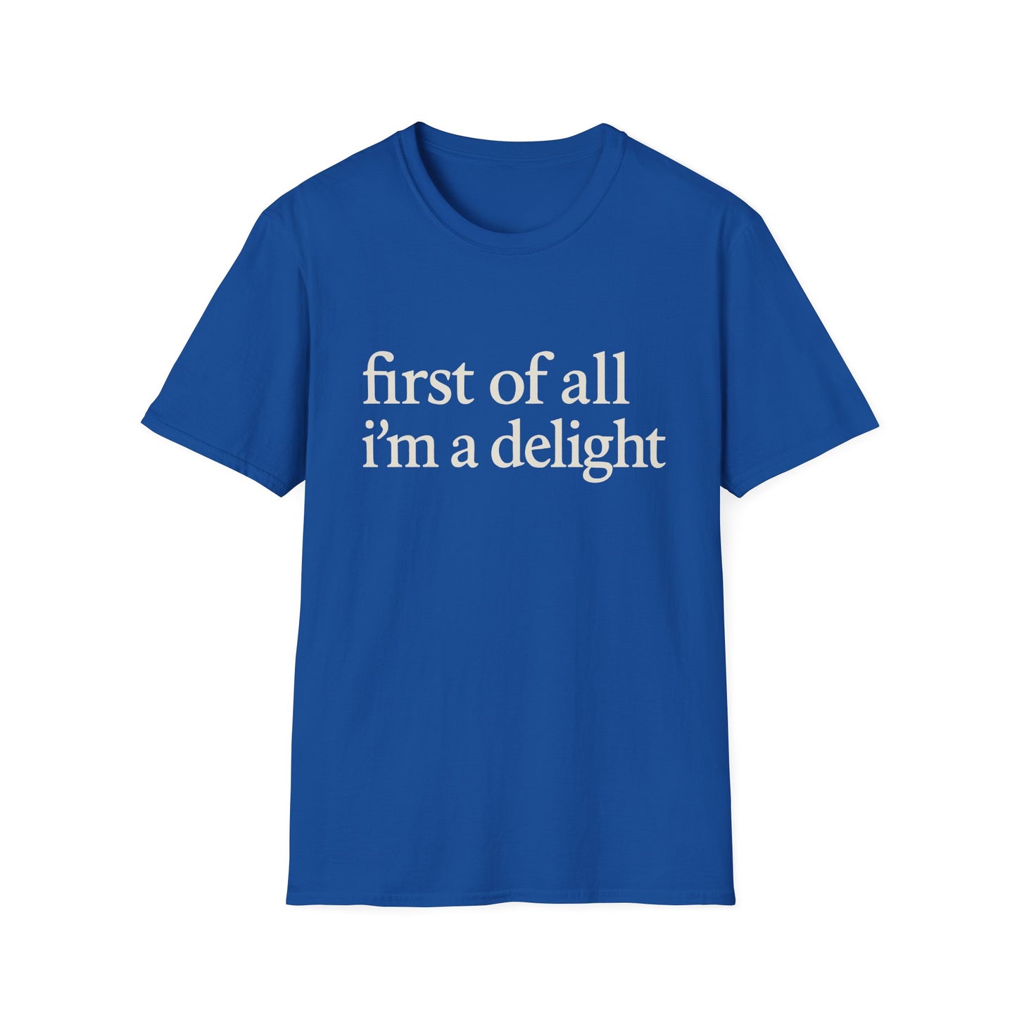 Allereerst ben ik een Leuke Shirt, Grappig Citaat T-shirt voor Vrouwen, Sassy Zegging Trui, Geestig Grafisch Cadeau voor Beste Vriendin