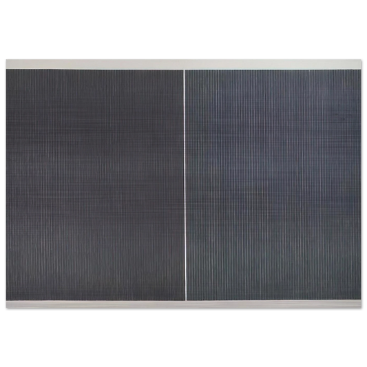 Hummingbird - 1978 - Gene Davis Brushed Aluminum Print - 70x100 cm / 28x40 inches | Gene Davis Aluminum Print | Gene Davis Prints