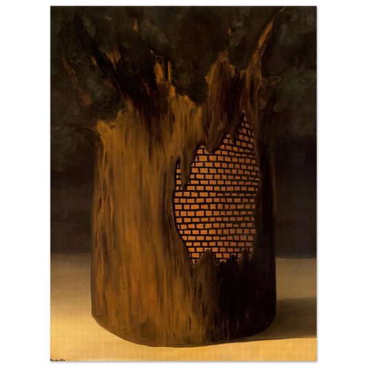 Rene Magritte - THRESHOLD OF FOREST 1926  75x100 cm / 30x40inches Fine Art Poster