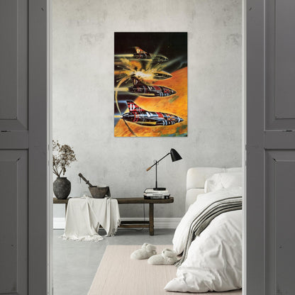 Chris Foss - Chris Foss Brushed Aluminum Print - 70x100 cm / 28x40 inches | Chris Foss Aluminum Print | Chris Foss Prints