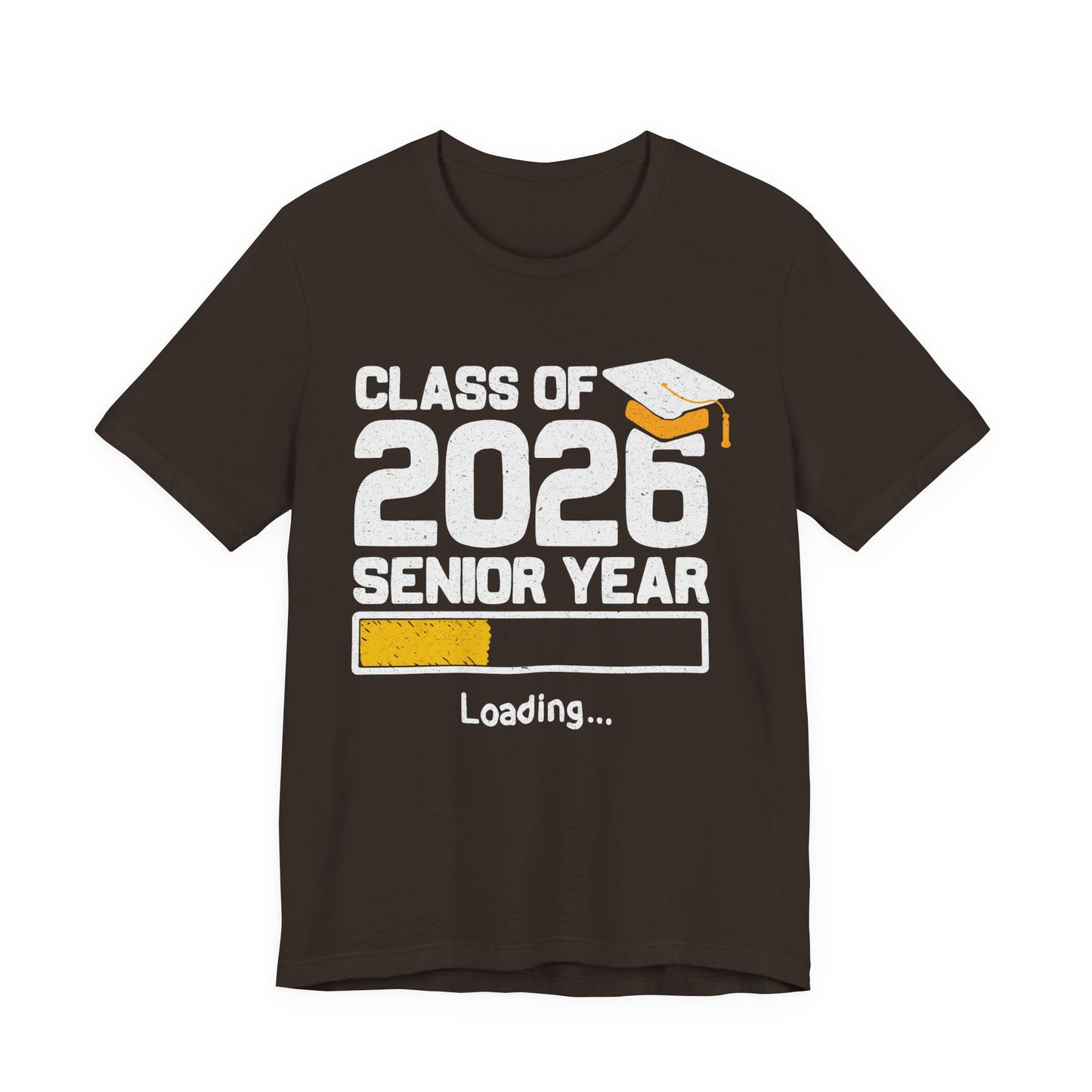 Klas van 2026 Laatstejaars T-shirt, Afstudeershirt, Unisex Afstudeergeschenk, Middelbare School Leerlingen Kleding, College Gebonden T-shirt