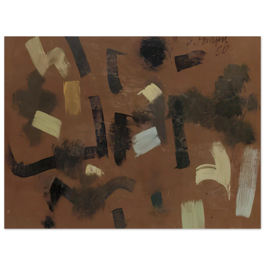 Bradley Walker Tomlin - Number 3 - 1950  75x100 cm / 30x40inches Fine Art Poster
