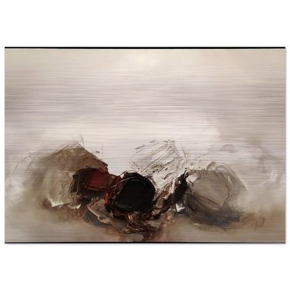 N 300 1960 - Luis Feito Brushed Aluminum Print - 70x100 cm / 28x40 inches | Luis Feito Aluminum Print | Luis Feito Prints