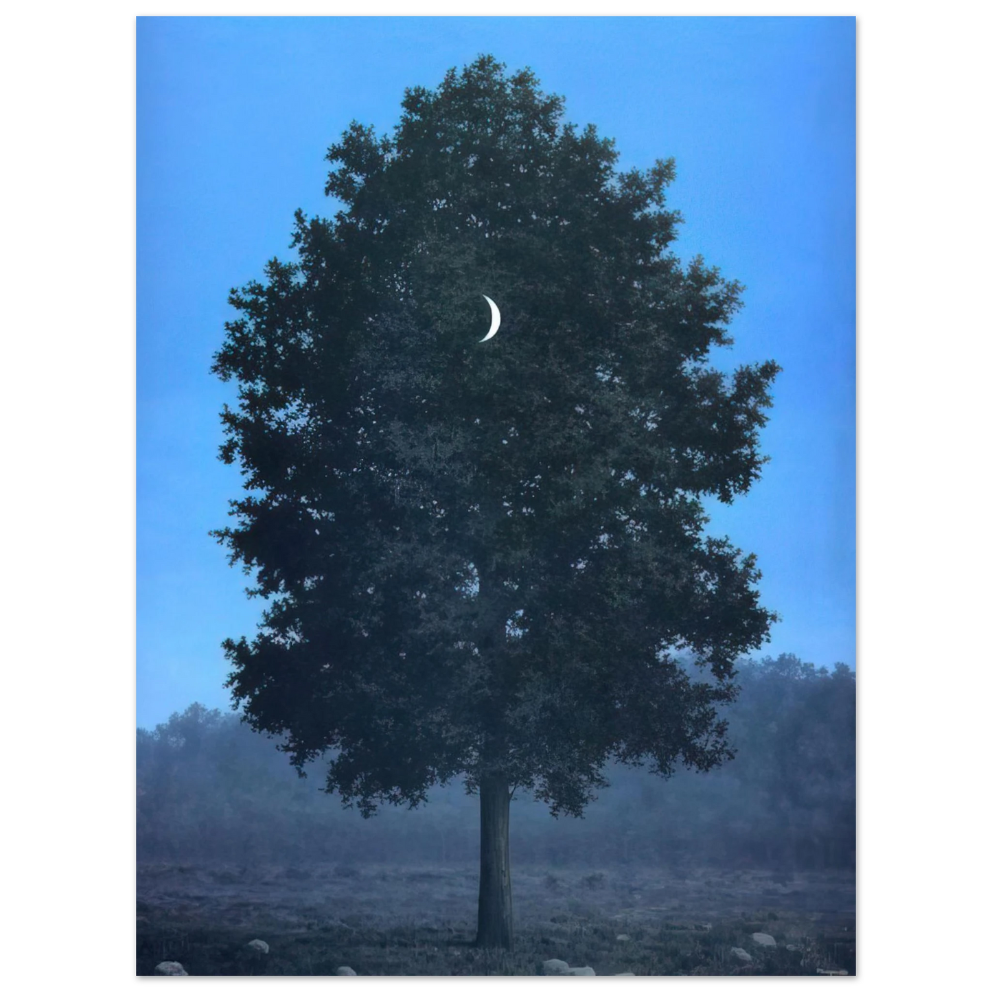 Rene Magritte - SIXTEENTH OF SEPTEMBER 1956  75x100 cm / 30x40inches Fine Art Poster