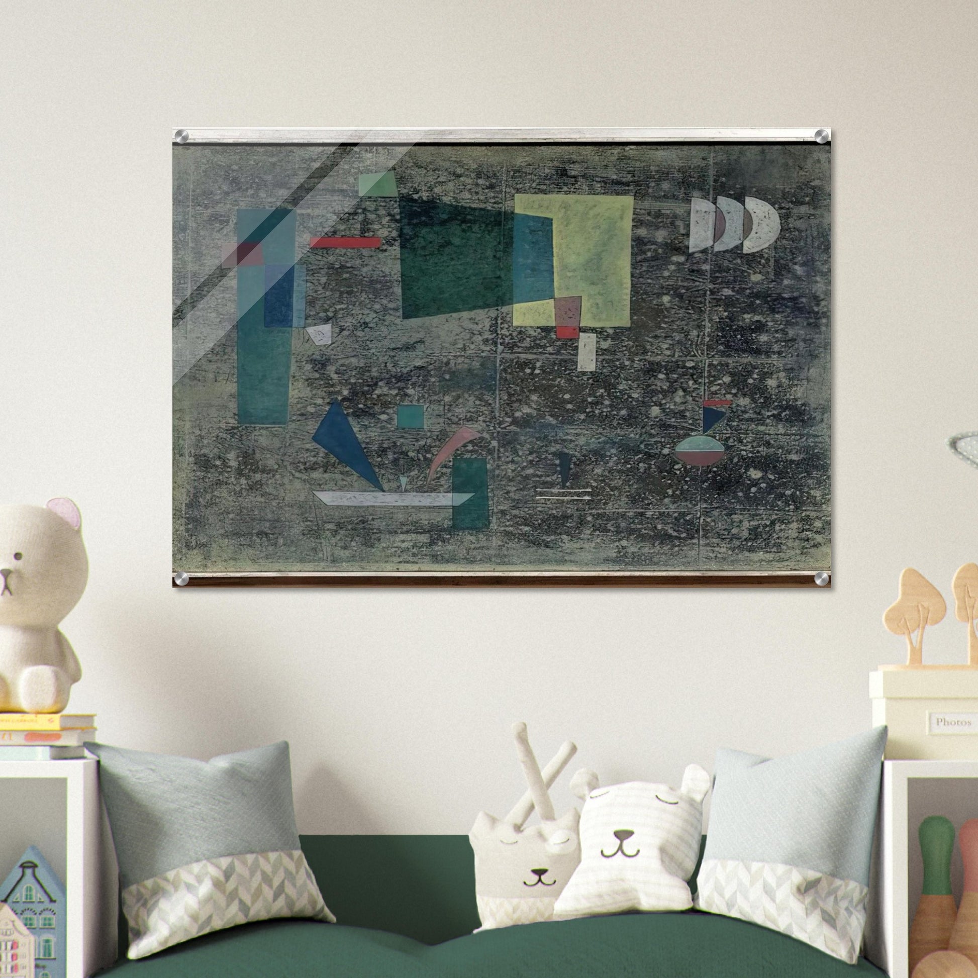 CIRCULATION SLOWED 1931 - Wassily Kandinsky Acrylic Print - 70x100 cm / 28x40″ inches | Wassily Kandinsky Wall Art | Wassily Kandinsky Prints