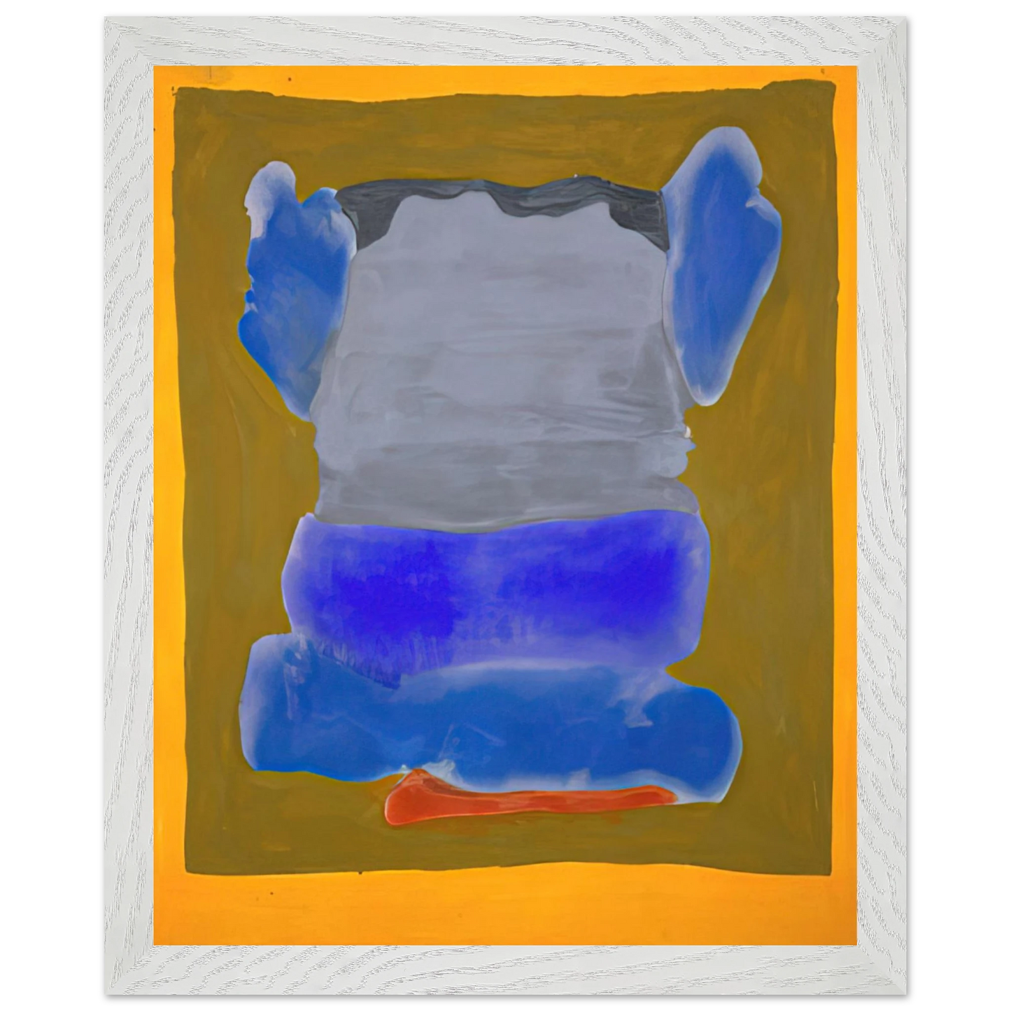 Helen Frankenthaler - Buddha s Court - 1964 Wall art - A3 (29.7 x 42  cm) - Fine Art Poster-canvas - -